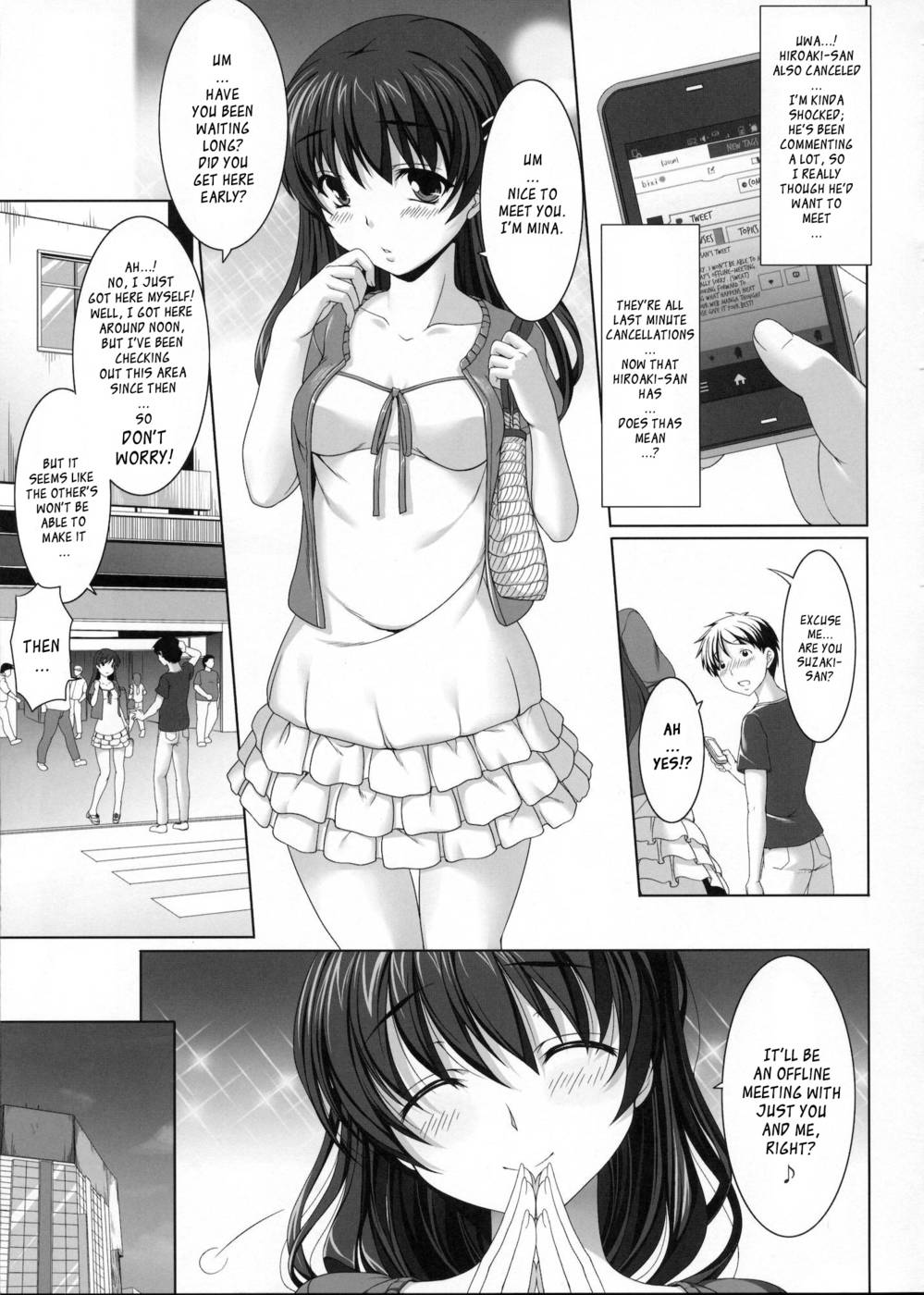 Hentai Manga Comic-Mina's Offline-Meeting-Read-4